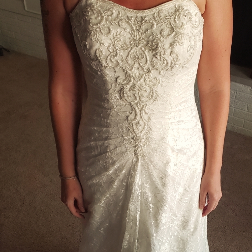 David's Bridal wedding dress
